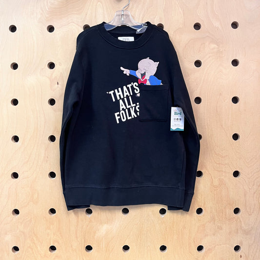 That's All Folks Porky Pig Sweatshirt
