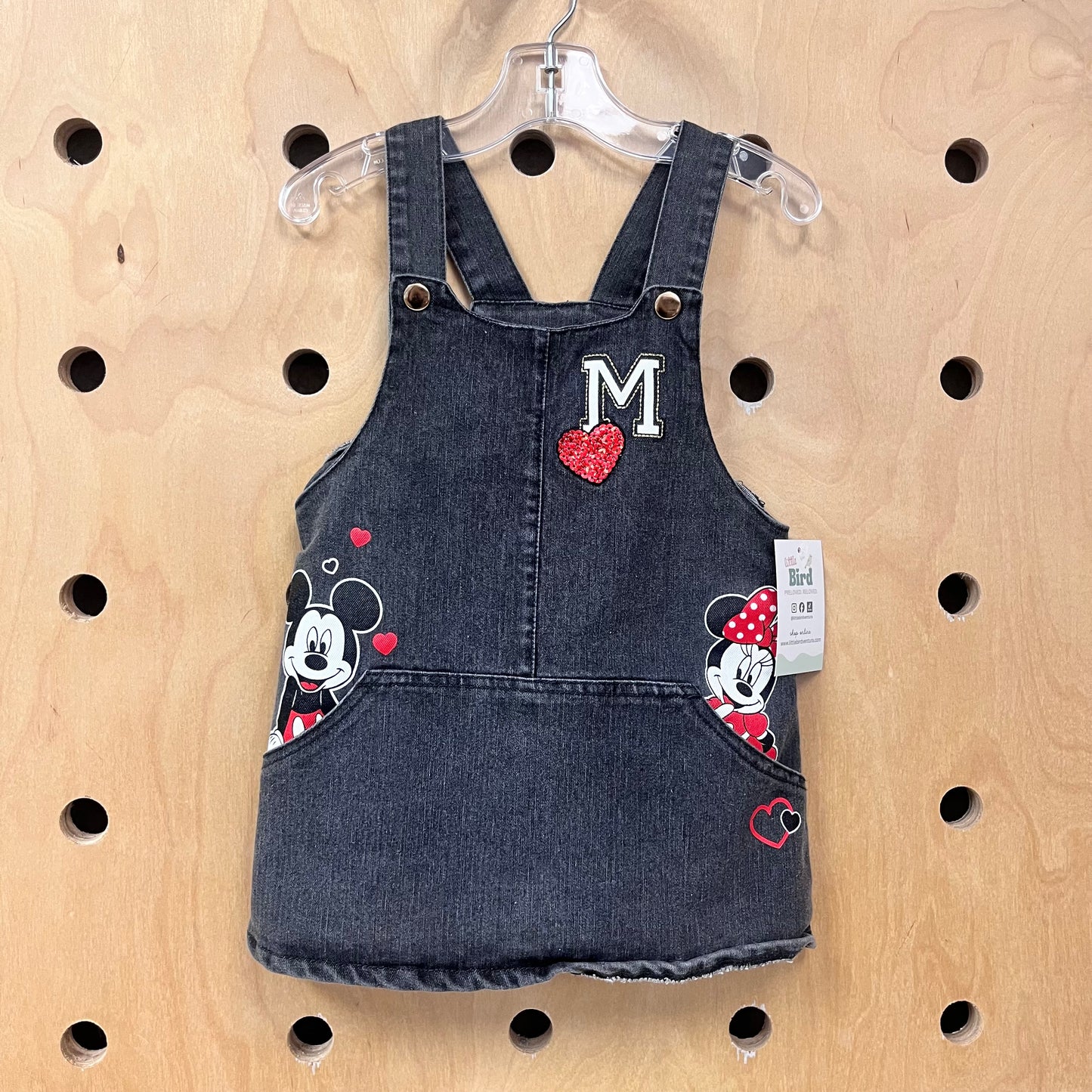 Grey Sequin Minnie/Mickey Jumper