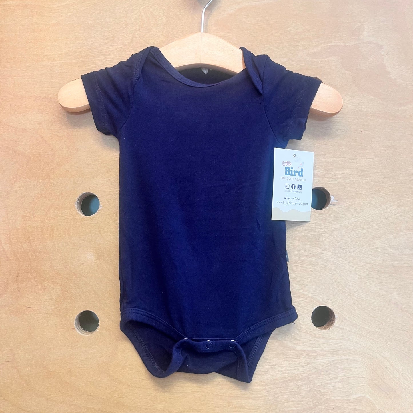 Navy Bamboo Bodysuit