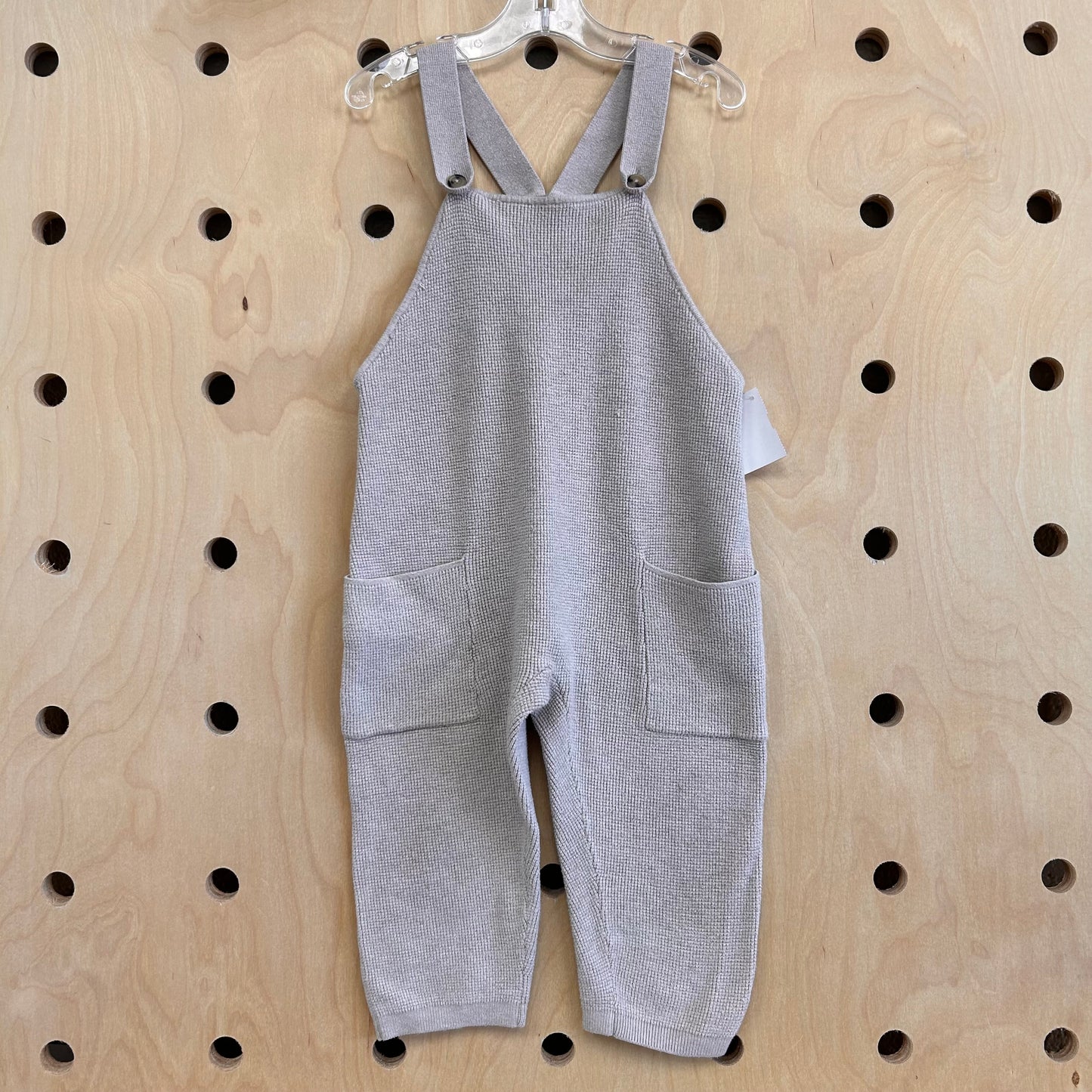 Tan Waffle Overalls