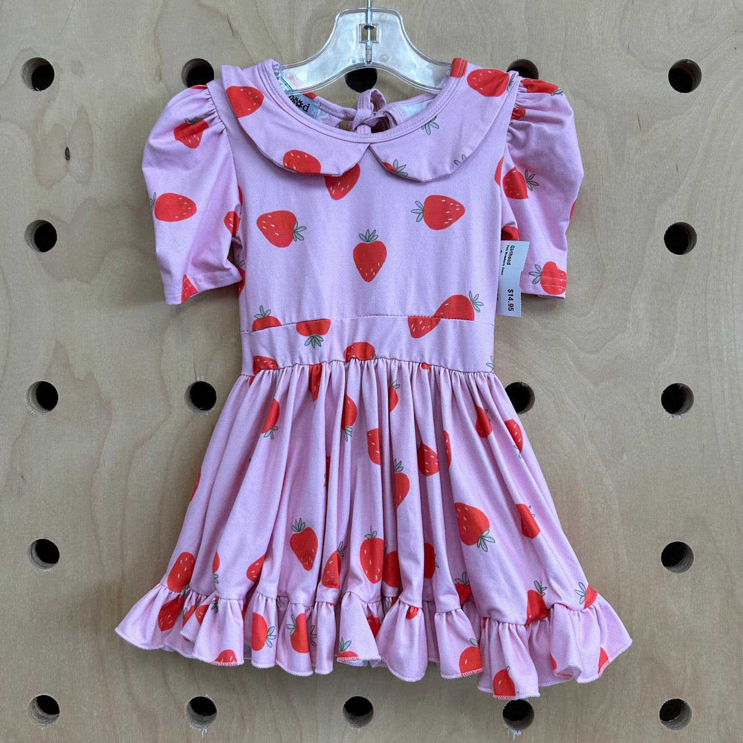 Pink Strawberry Dress