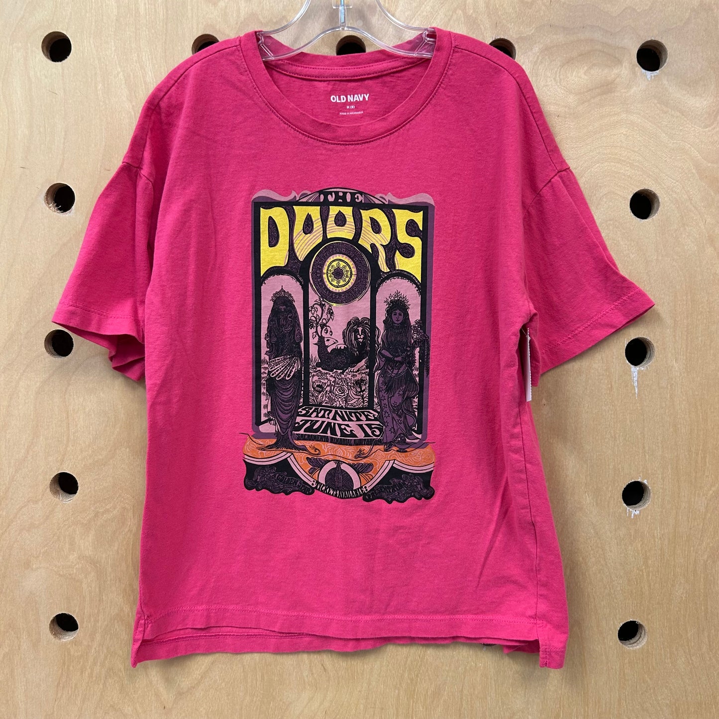 Neon Pink Doors Tee
