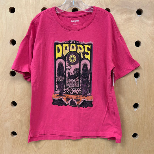 Neon Pink Doors Tee