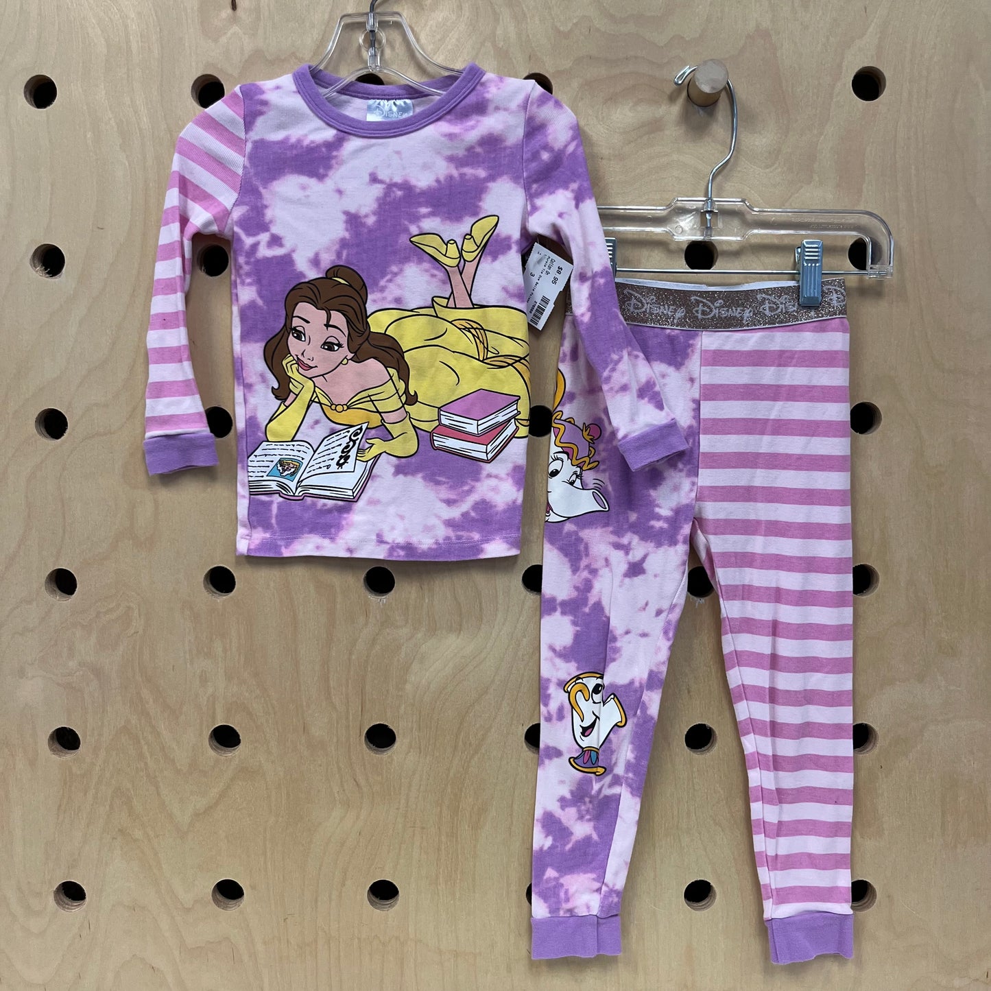 Purple Tie Dye Belle Pajama Set