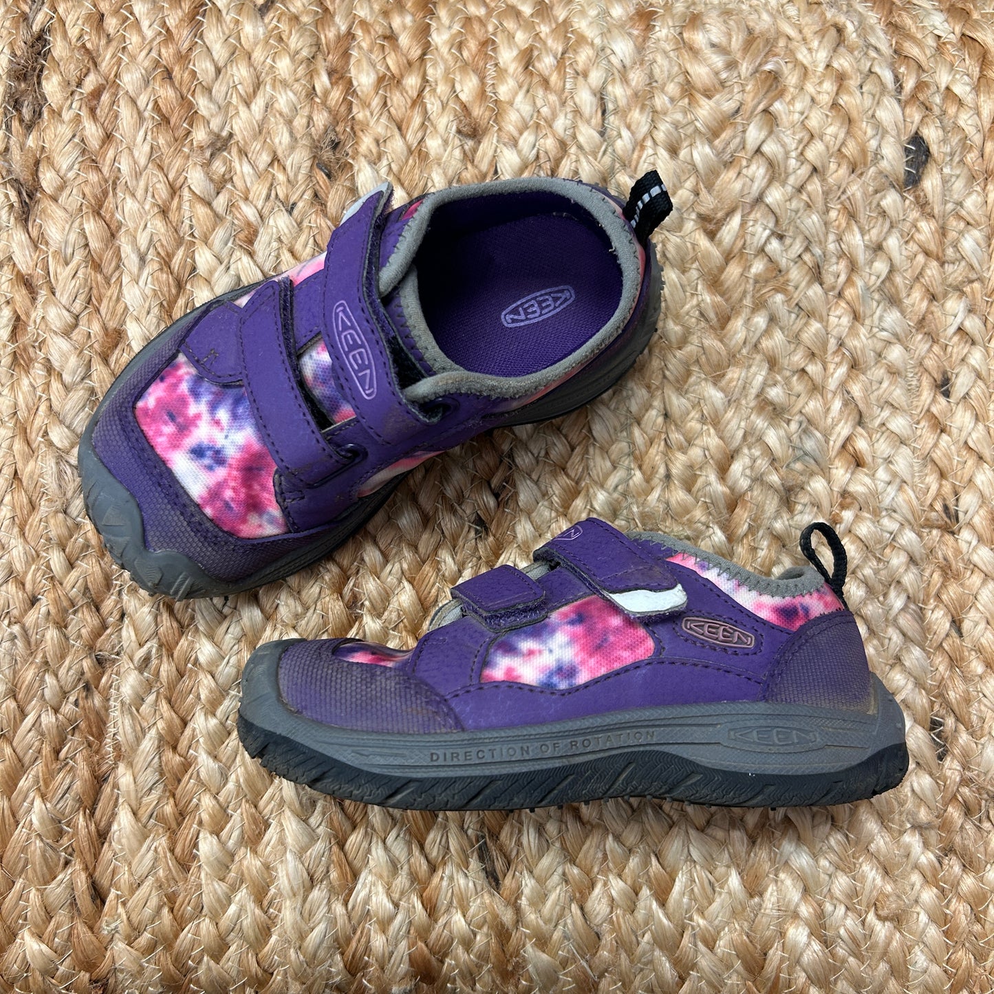 Pink & Purple Velcro Sneakers