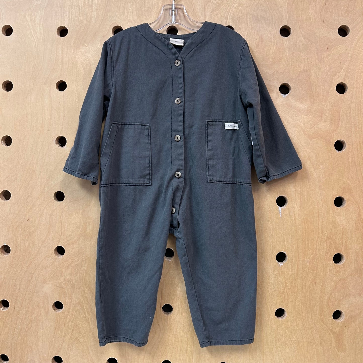 Grey Milking It Organic Coveralls