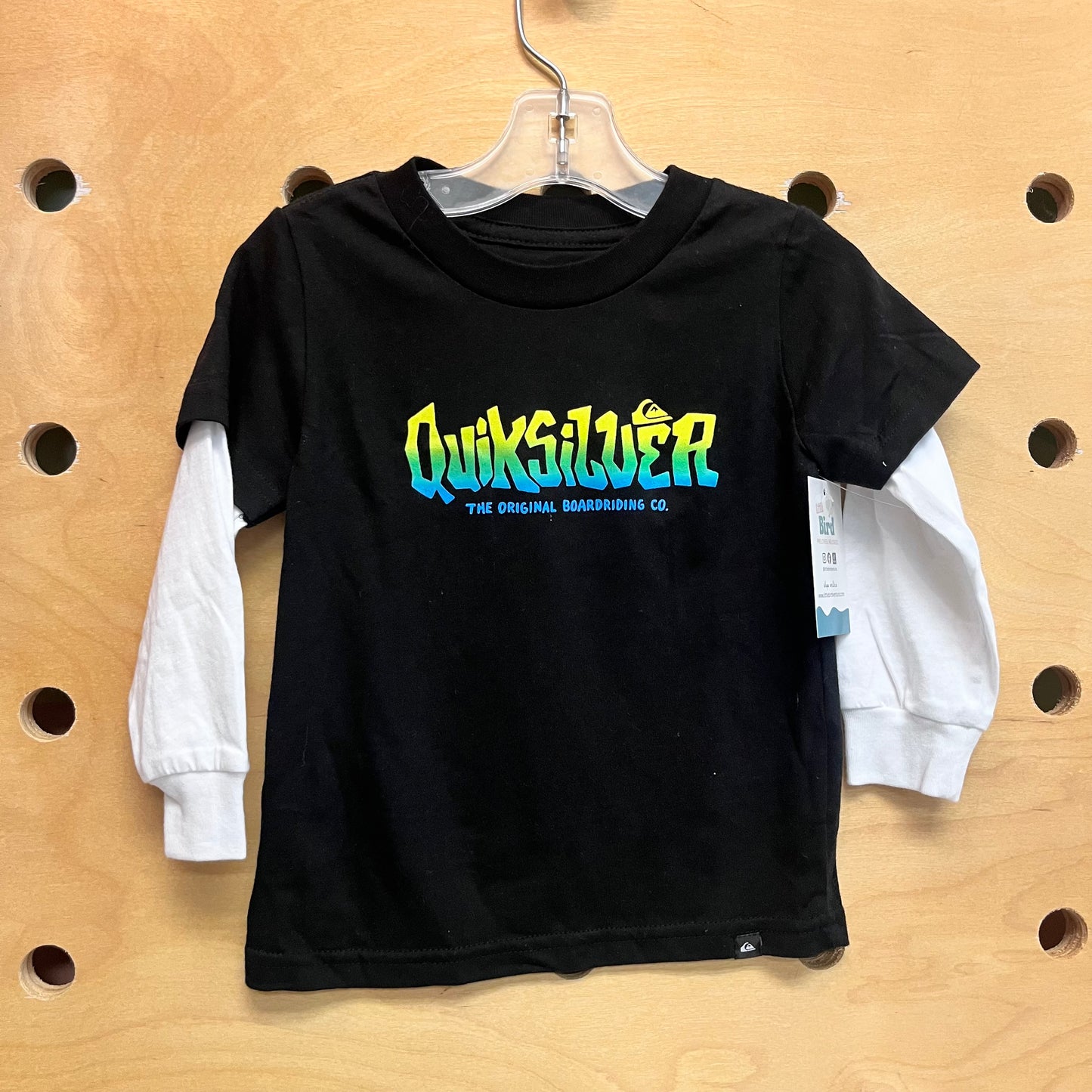 Neon Logo Faux-Layered Tee NEW!