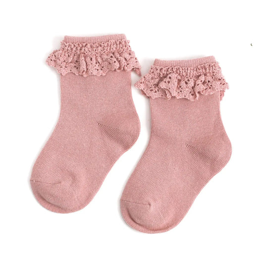 Blush Pink Midi Socks