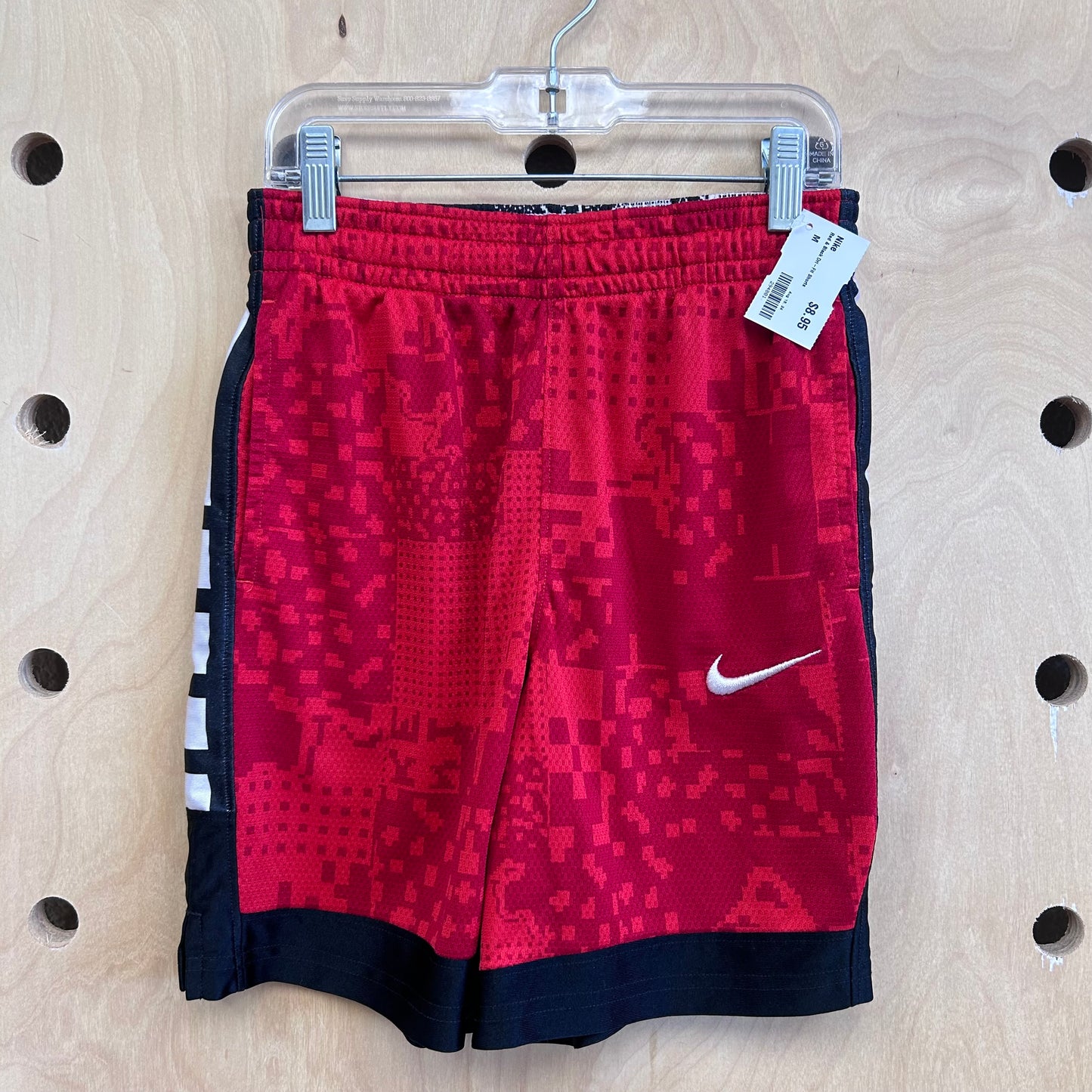 Red & Black Dri-Fit Shorts