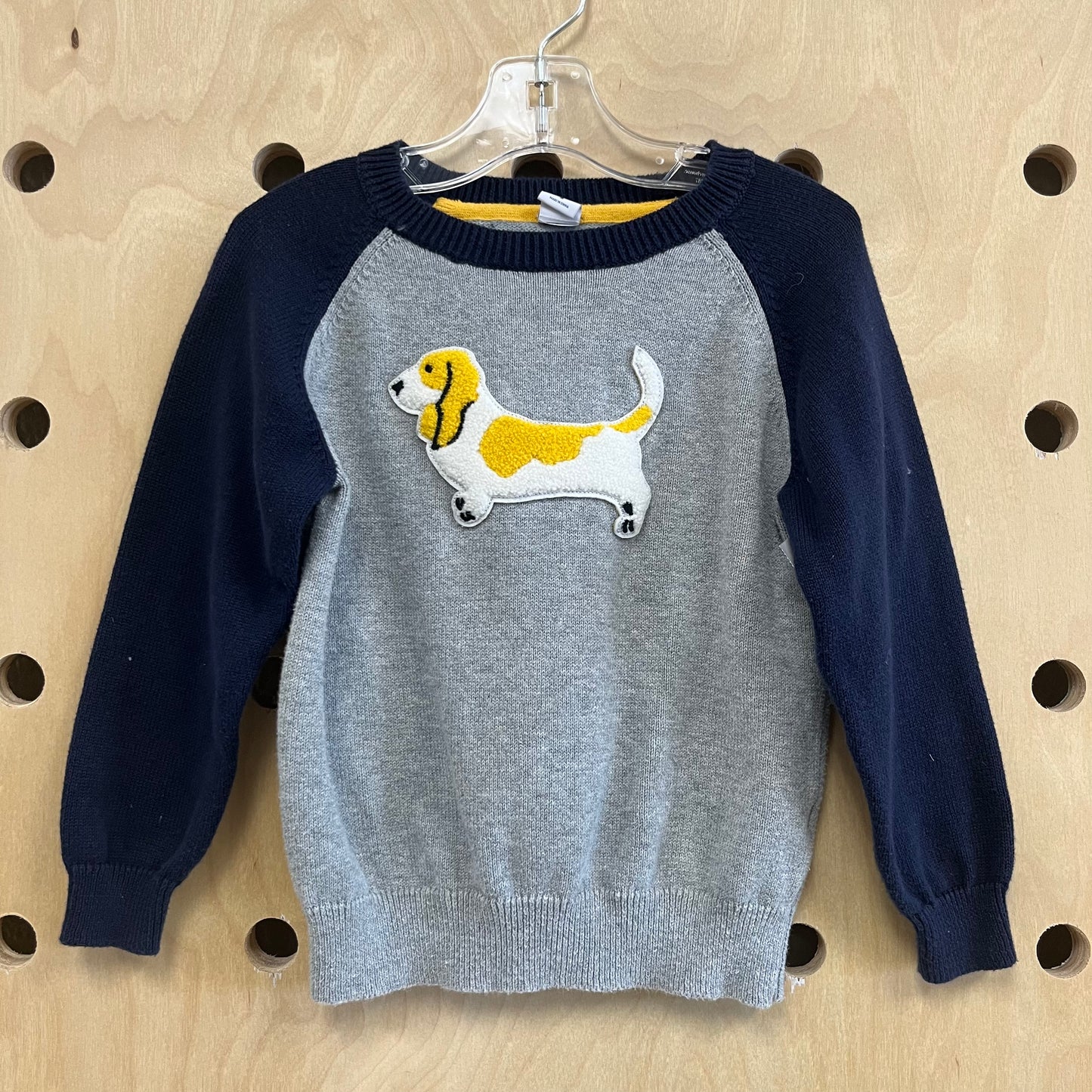 Grey & Blue Dog Sweater