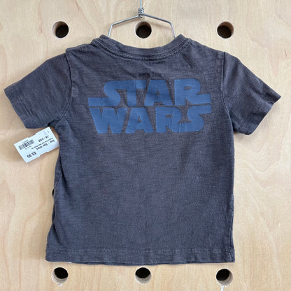 Organic Grey Star Wars Ships Tee