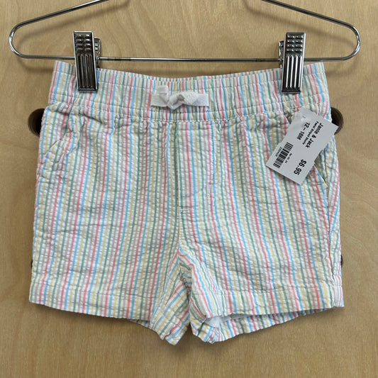 Pastel Striped Shorts