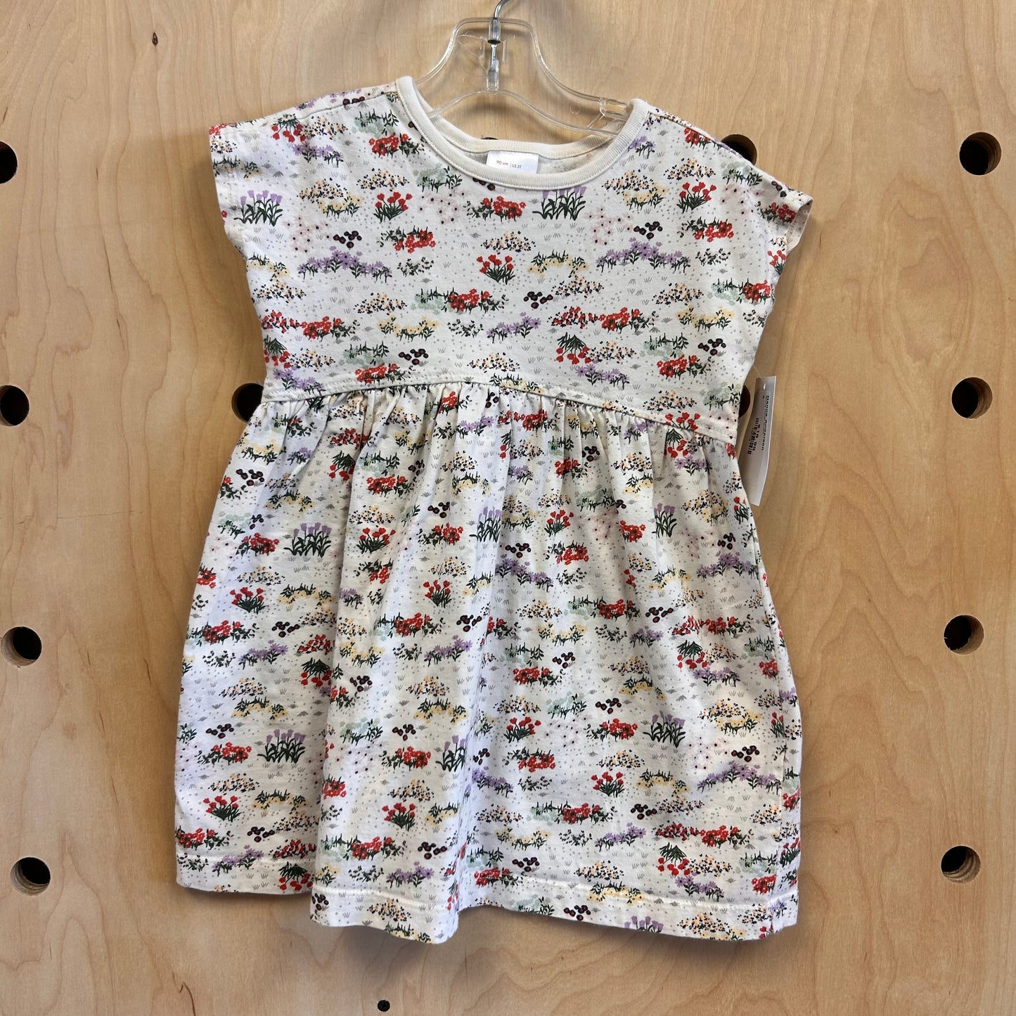 White Floral Dress