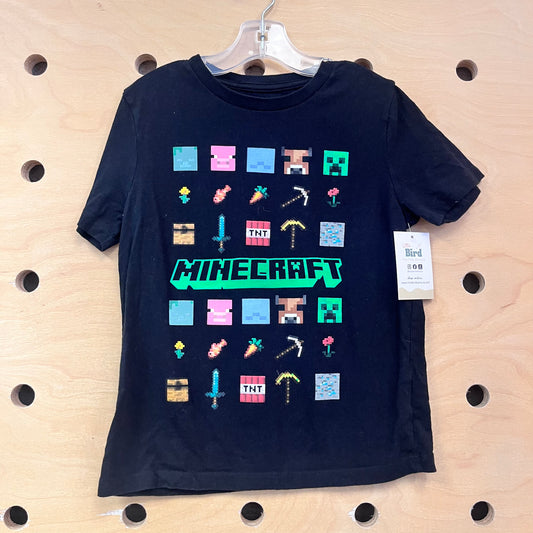 Black Minecraft Tee