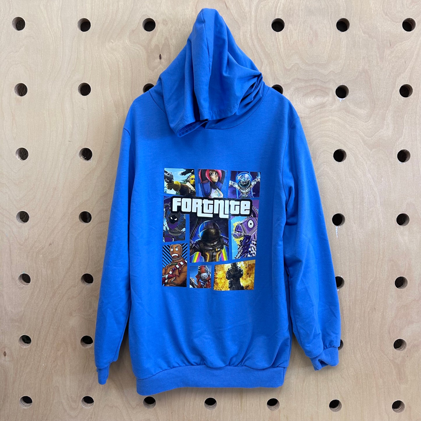 Blue Fortnite Lightweight Hoodie