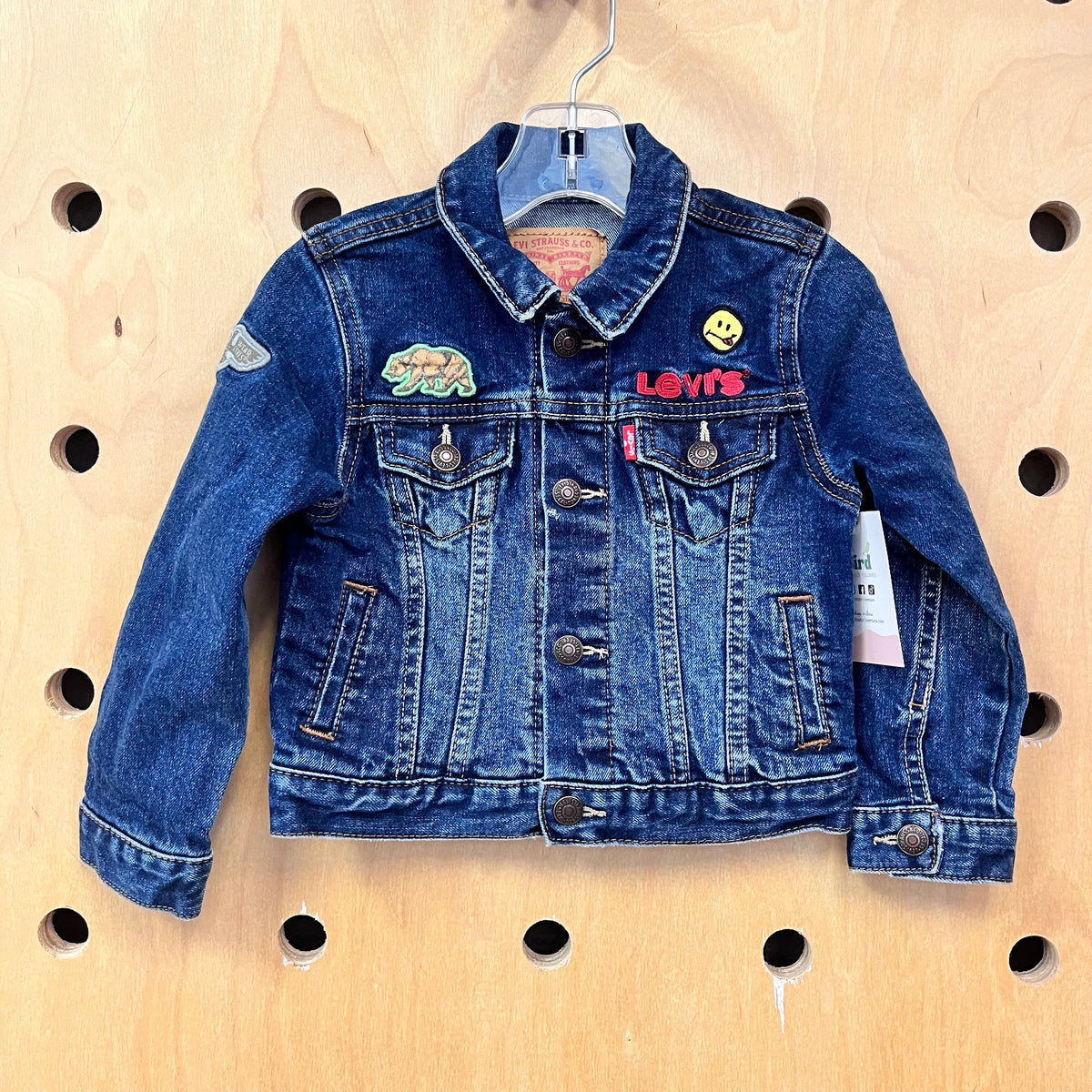 Patches Denim Snap Jacket