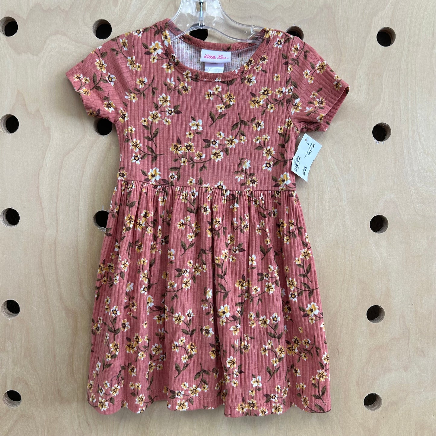 Terracotta Floral Dress