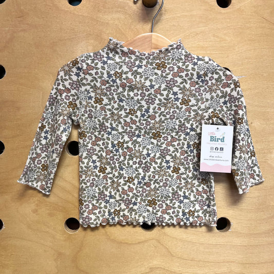 Organic Neautrals Floral LS