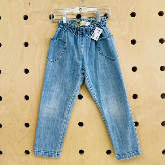 Heart Pocket Denim
