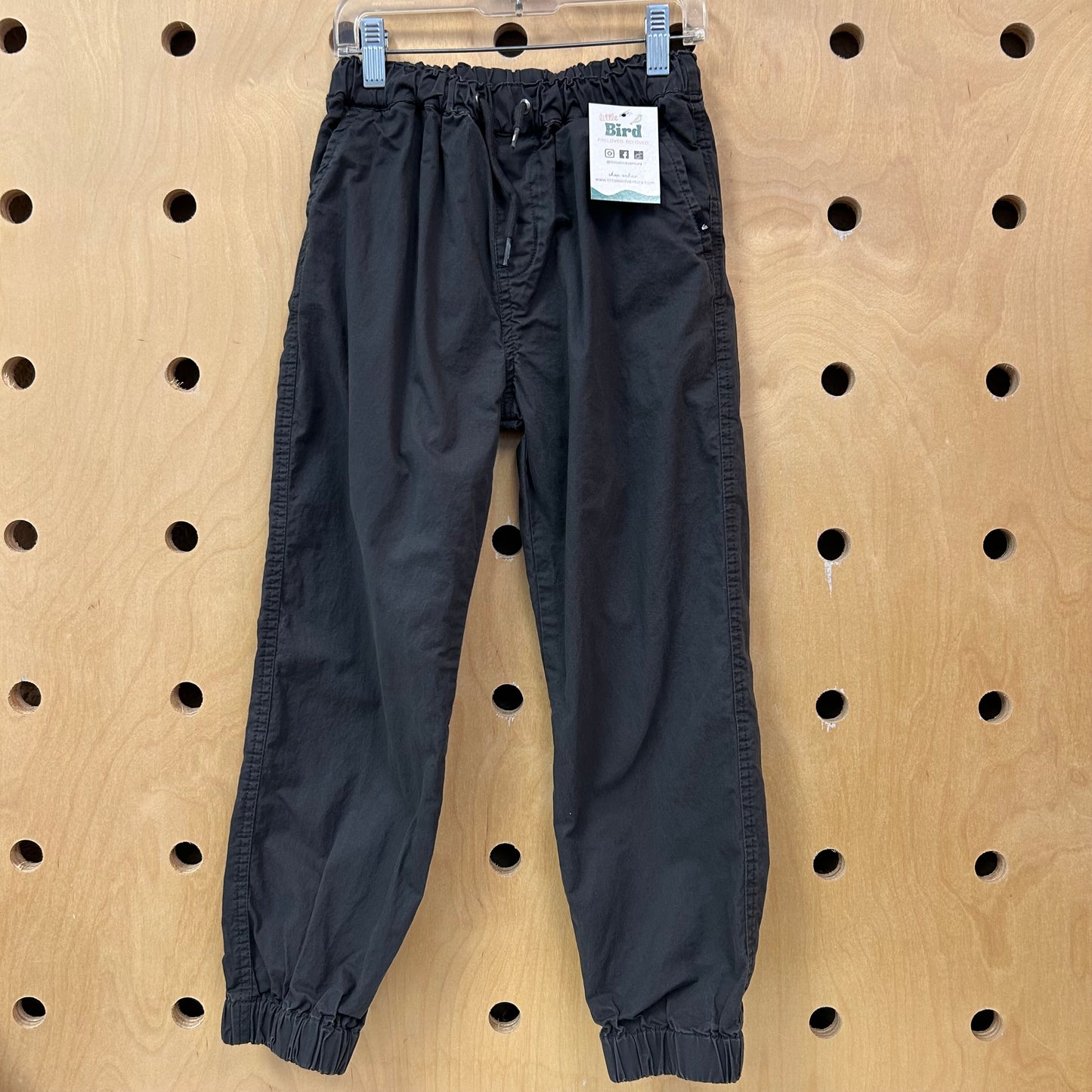 Black Drawstring Joggers