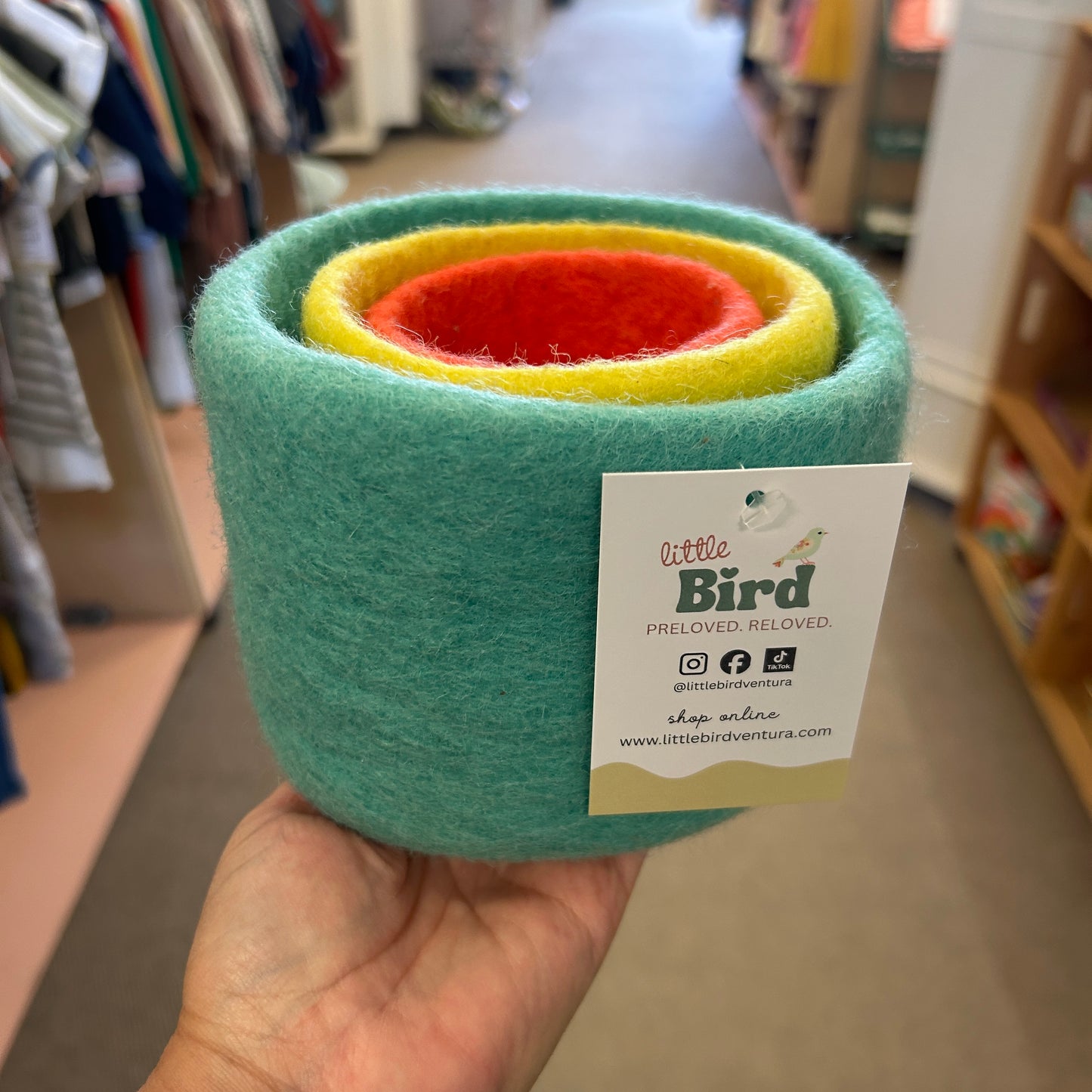 Felt Nesting Baskets