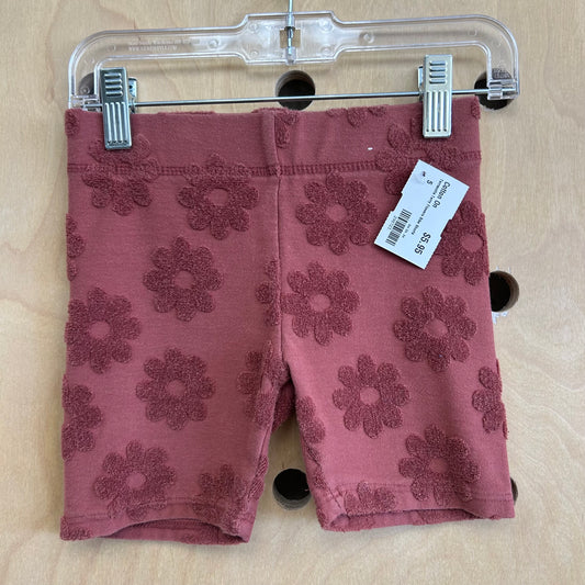 Terracotta Terry Flowers Bike Shorts