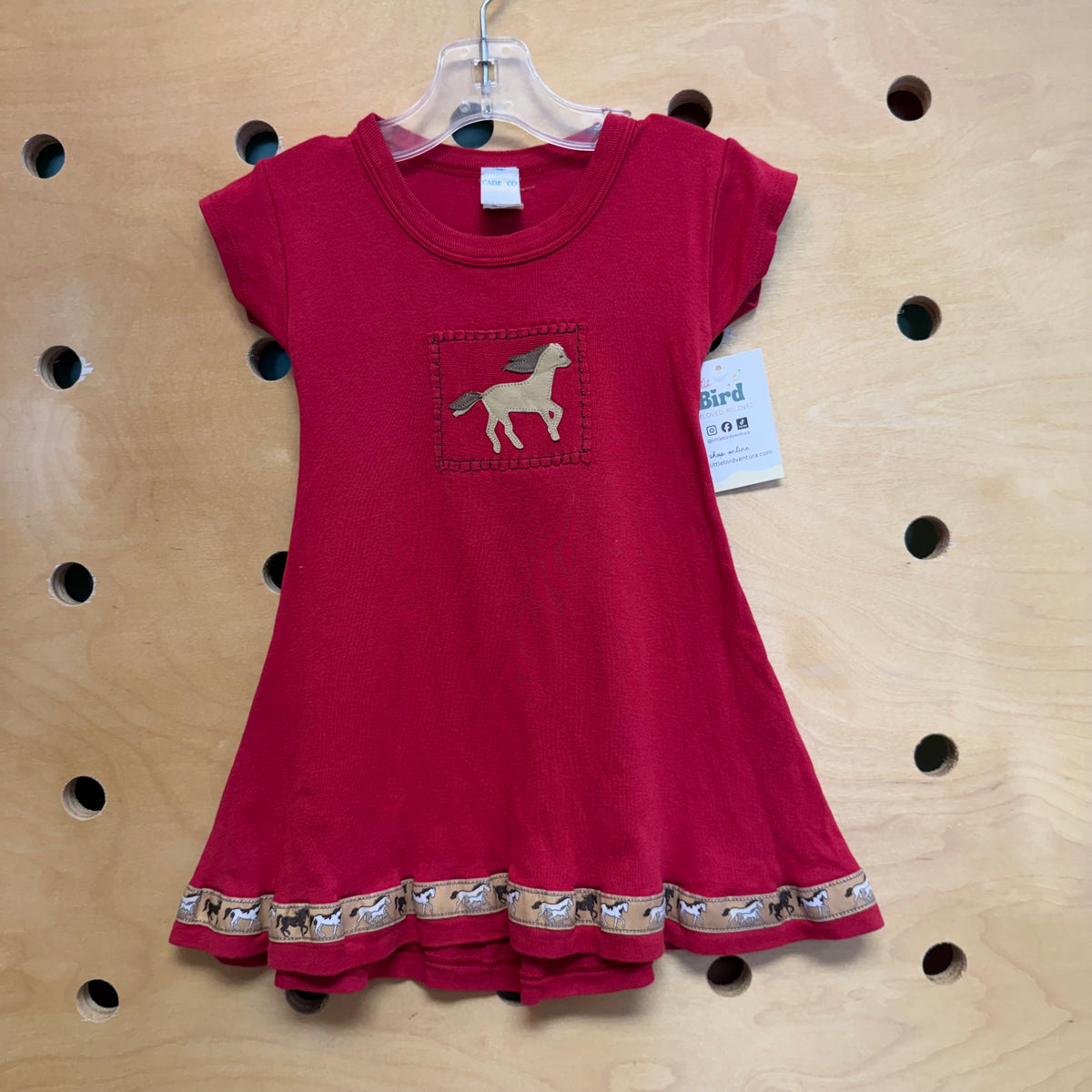 Red Horses Dress