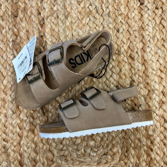 Tan Cork Buckle Sandals NEW!