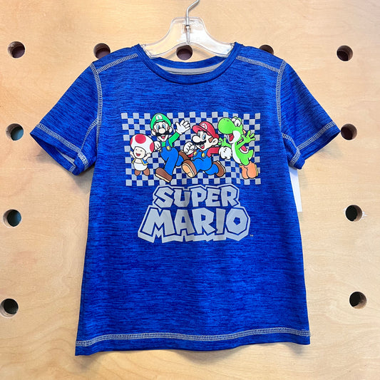Blue Super Mario Active Tee