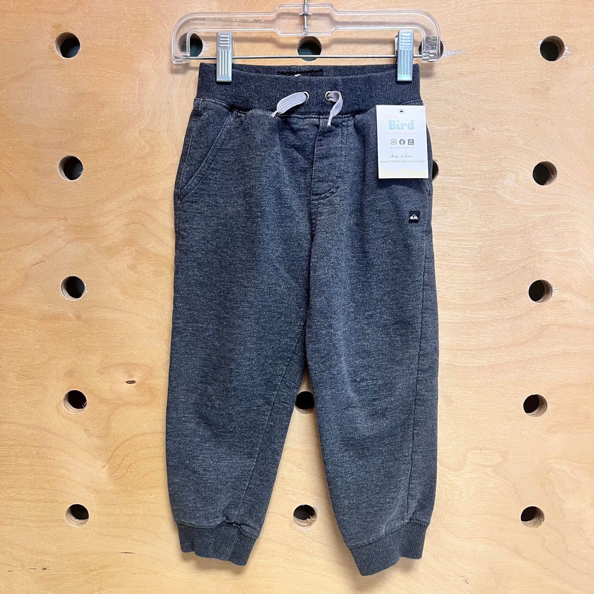 Grey Drawstring Joggers