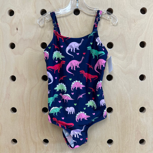 Navy DIno Swimsuit