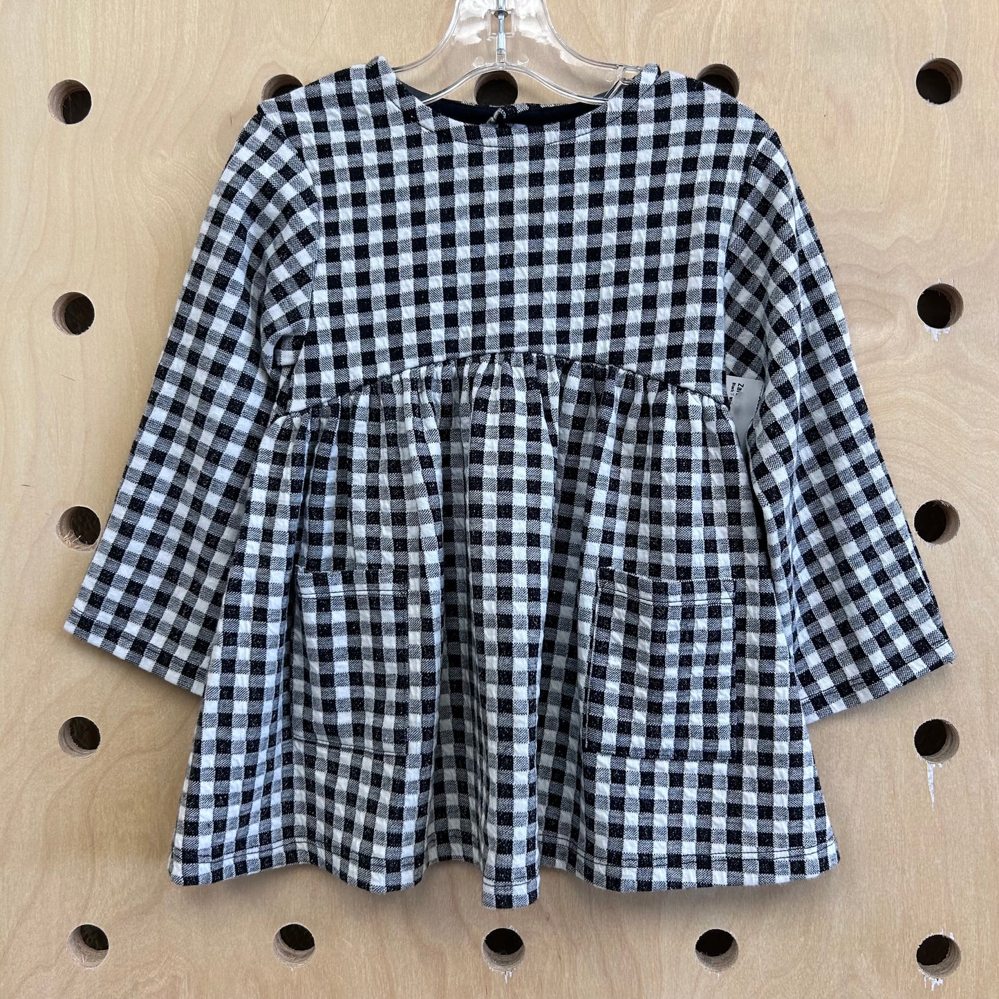 Black&White Gingham Dress