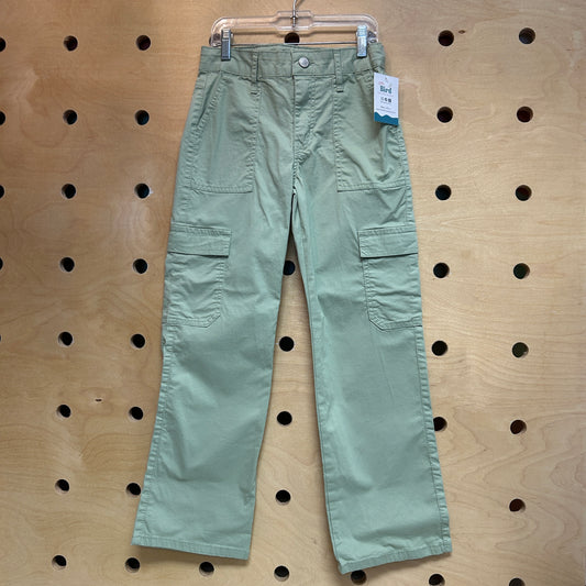Pastel Green Cargo Pants