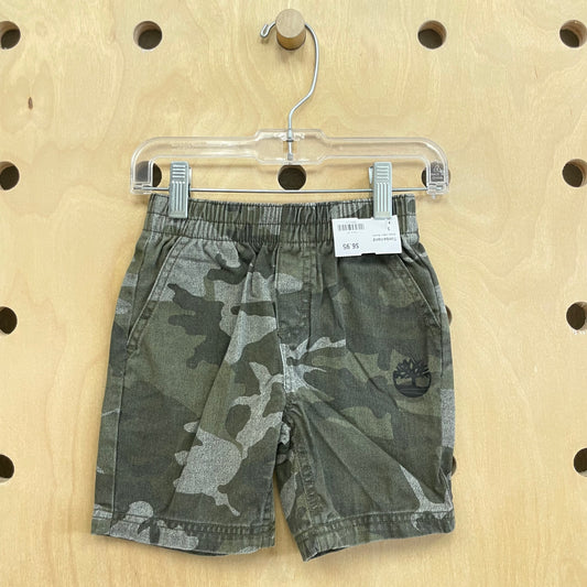 Green Camo Shorts