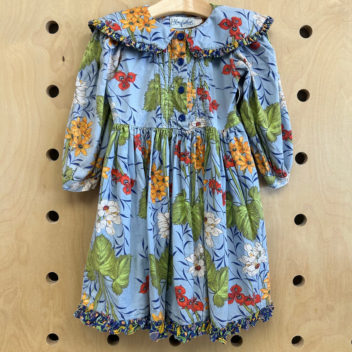 Blue Floral Dress