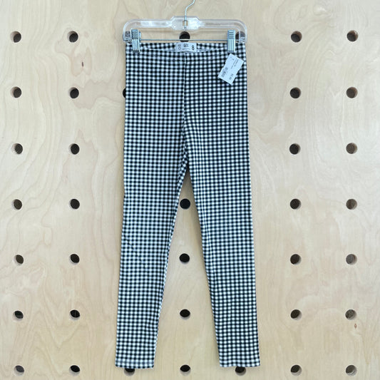 B+W Gingham Leggings