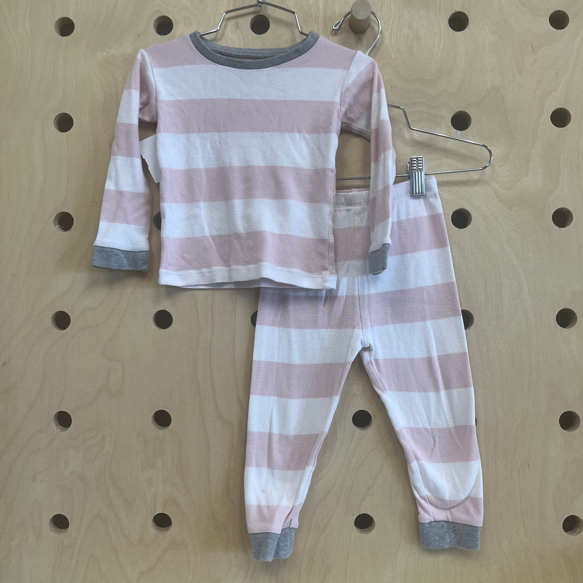 Pink & White Pajamas