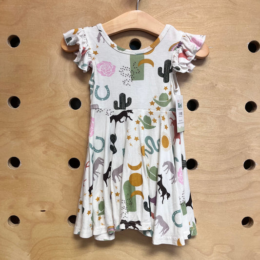 Western Bamboo Dress