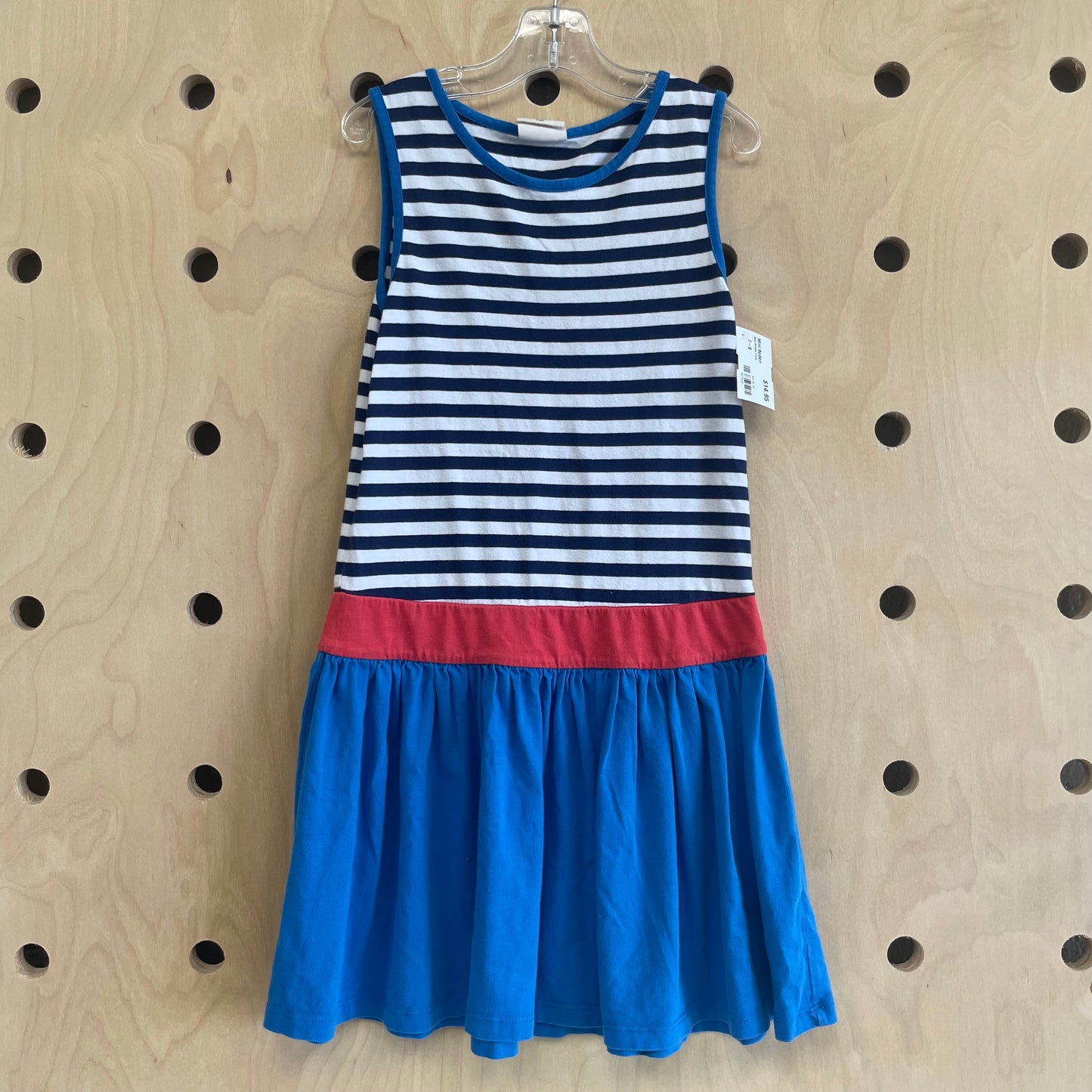 Blue Striped Dress