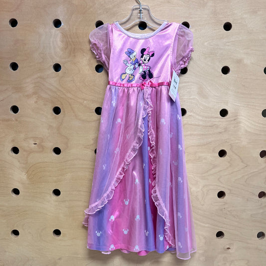 Silky Minnie & Daisy Tulle Nightgown