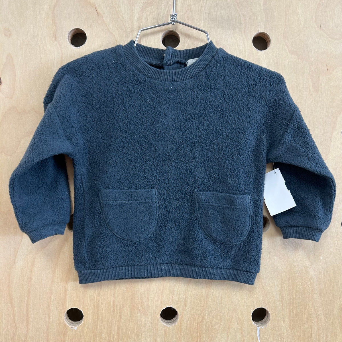 Grey Front Pocket Pullover