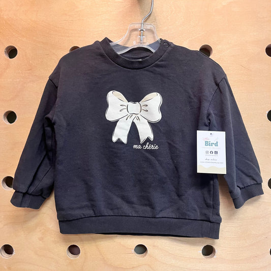 Black Ma Cherie Crewneck