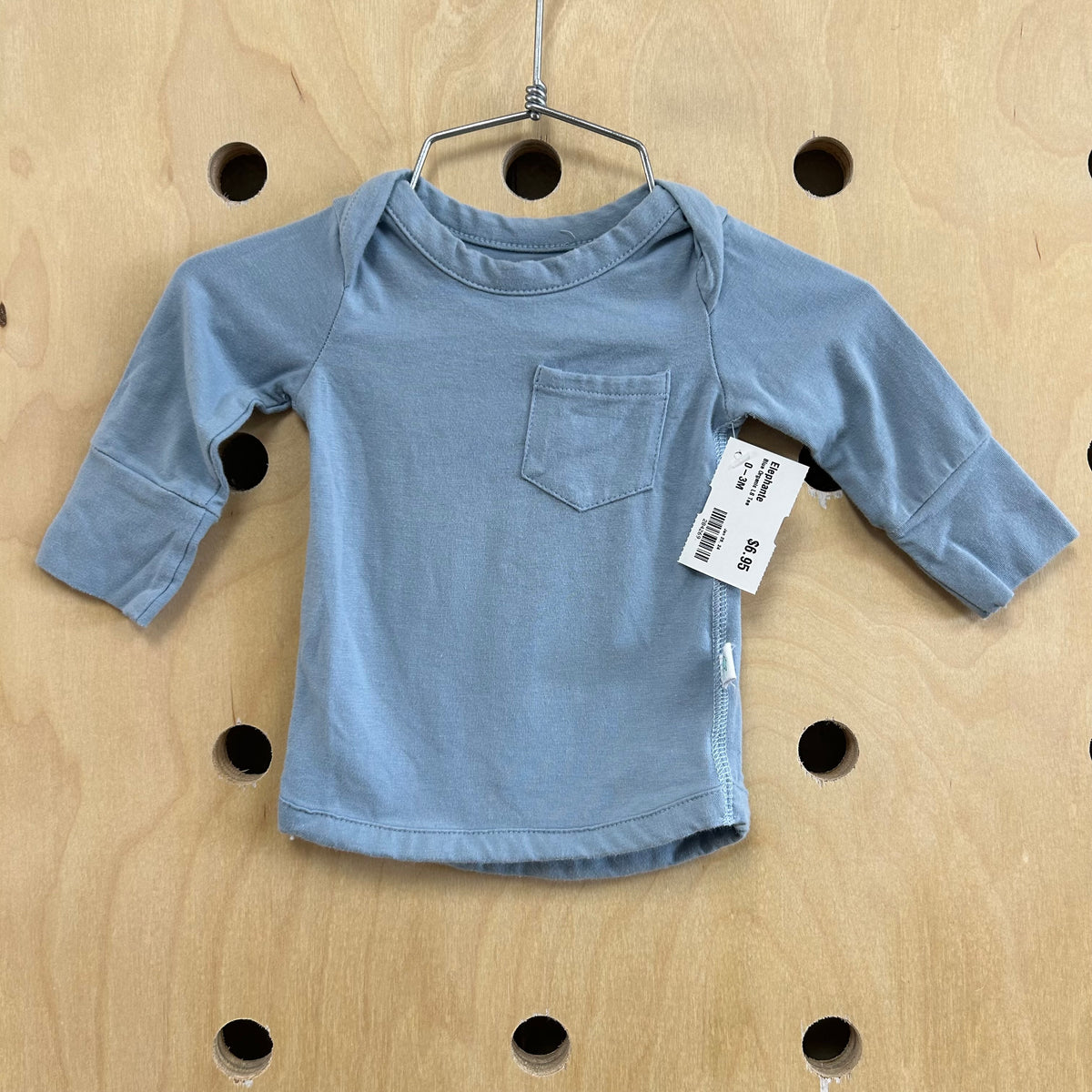 Blue Organic LS Tee