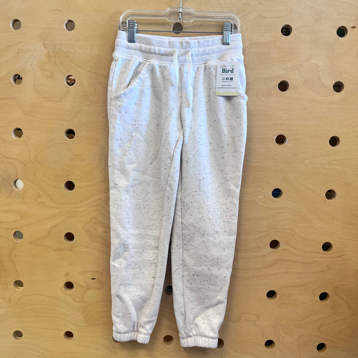 Cream Speckeled Joggers