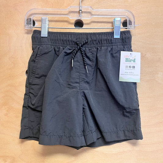 Black Quick Dry Drawstring Shorts