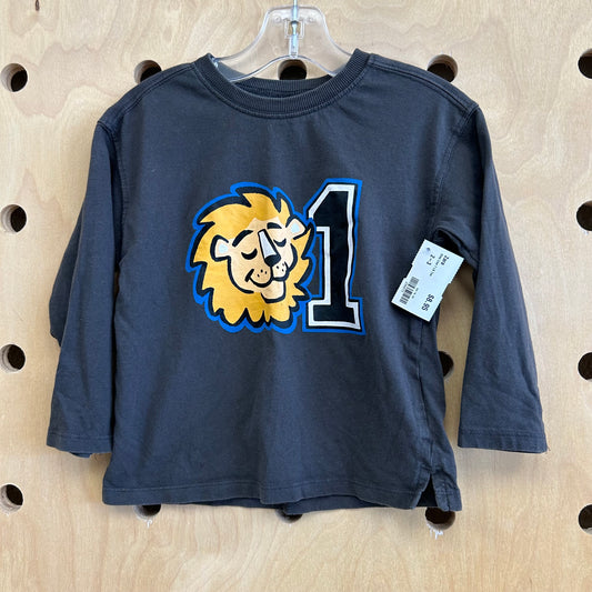 Grey Lion 1 LS Tee