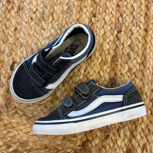 Blue Two Toned Sneakers