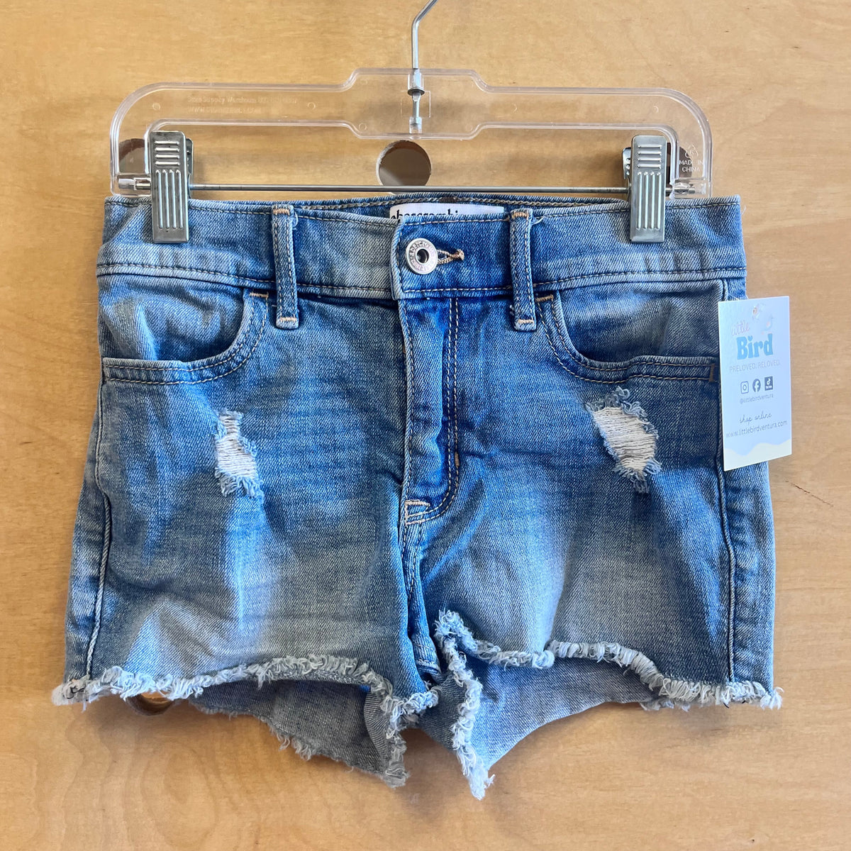 High Rise Shortie Shorts