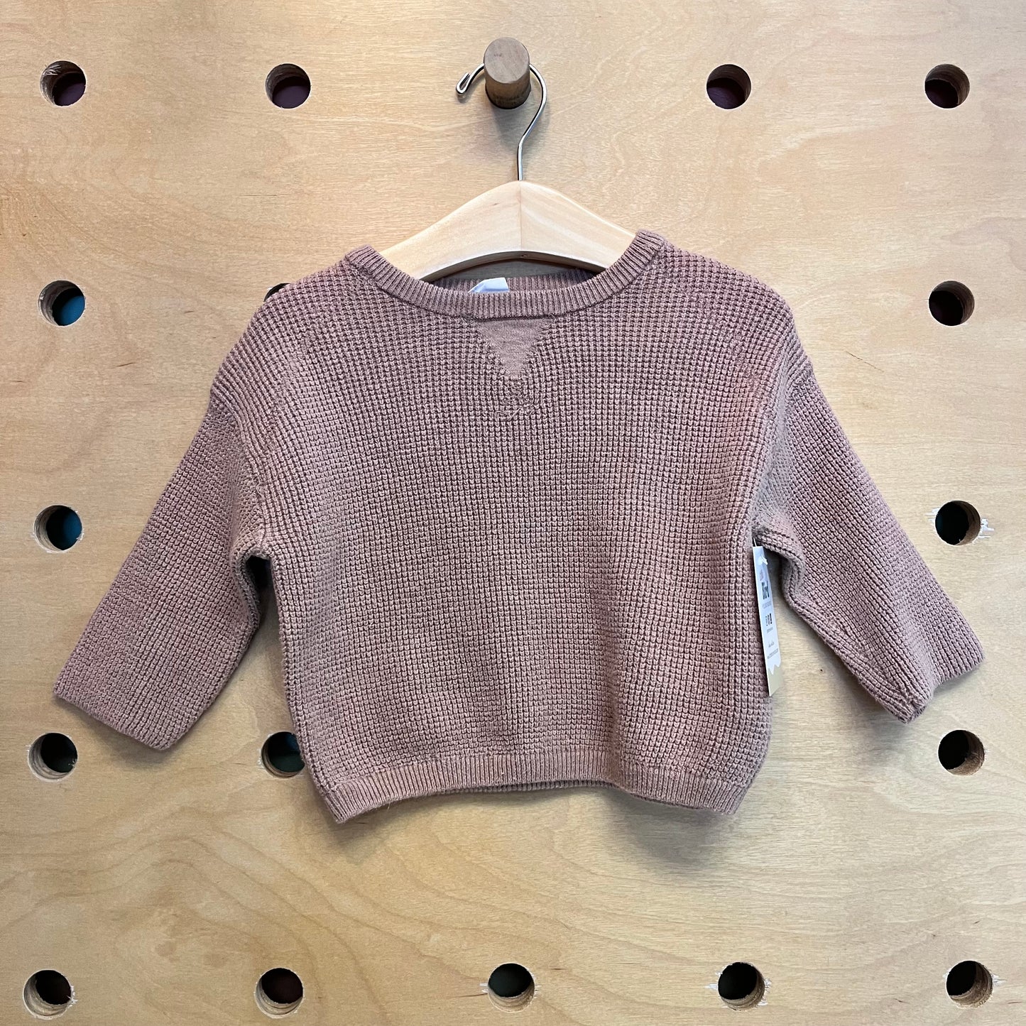 Mocha Boxy Sweater