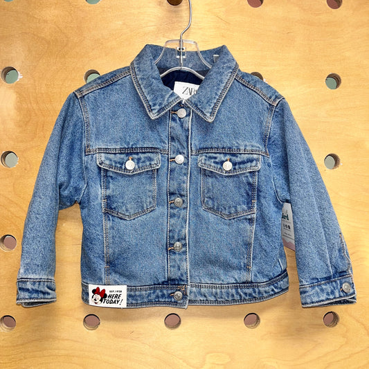 Lined Minnie Mouse Denim Jacket